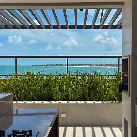 Flat pé na areia na melhor localização de Porto de Galinhas-2