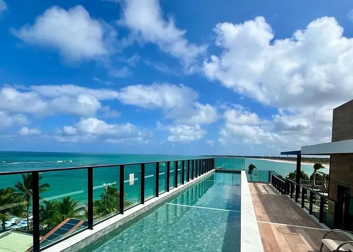 Makadamia Prime 107 - Flat Na Beira-Mar De Porto De Galinhas Apartamento